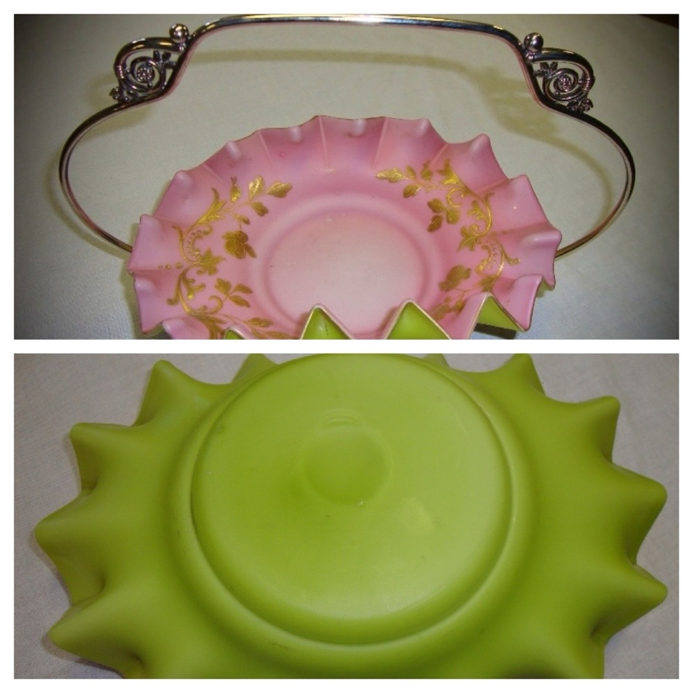 Antique candy dish